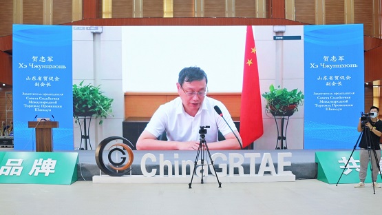　山東省貿(mào)促會(huì)副會(huì)長賀忠軍