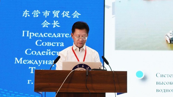 東營市貿(mào)促會(huì)黨組書記、會(huì)長劉杰元