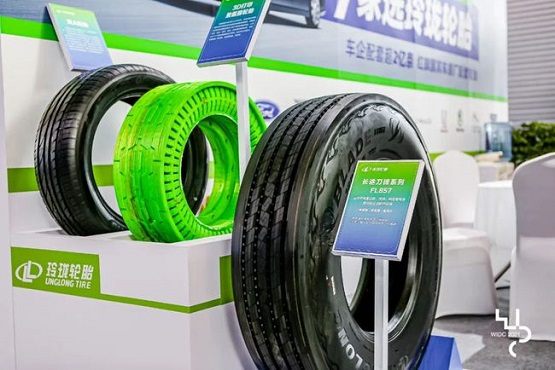 玲瓏研發(fā)的蒲公英橡膠輪胎、石墨烯輪胎、3D打印聚氨酯輪胎、智能輪胎、自愈合輪胎等