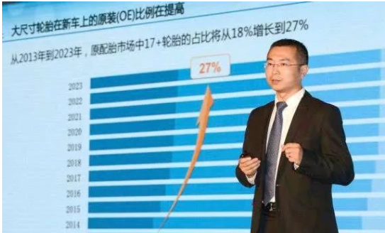 米其林將把握新的市場機(jī)遇，加速數(shù)字化轉(zhuǎn)型，以尖端創(chuàng)新的輪胎產(chǎn)品、服務(wù)和解決方案等，為更多中國消費(fèi)者和客戶提供美好的出行生活體驗(yàn)。"