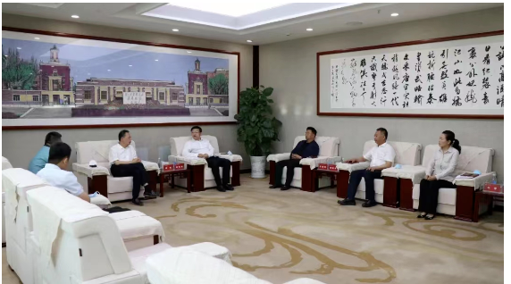 高層會(huì)見，溝通玲瓏輪胎再投資項(xiàng)目