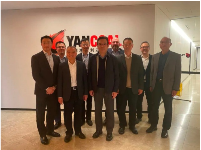 寶通科技董事長包志方帶隊(duì)拜訪兗煤澳洲總部及礦山現(xiàn)場