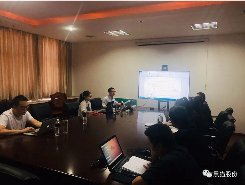 專家一致認為黑貓股份在組織內部相關制度規(guī)范、日常生產(chǎn)管理及提升員工凝聚力等方面均符合相關準則要求，并推薦認證。