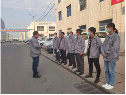 萬達(dá)電纜公司組織開展安全環(huán)保和疫情防控大檢查活動 萬達(dá)電纜公司組織開展安全環(huán)保和疫情防控大檢查活動
