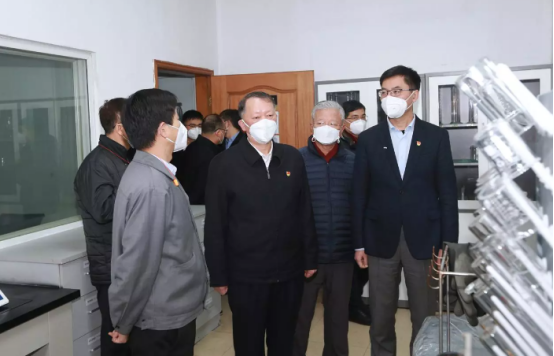 浙江省嘉興市政協(xié)黨組書記、主席到曉星化纖調(diào)研