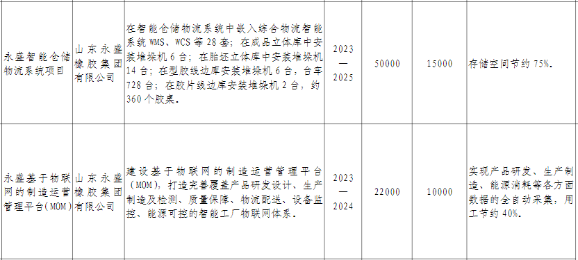 總之，廣饒縣輪胎企業(yè)的“智改數(shù)轉(zhuǎn)”重點項目的公布為該縣的輪胎行業(yè)帶來了新的發(fā)展機(jī)遇。