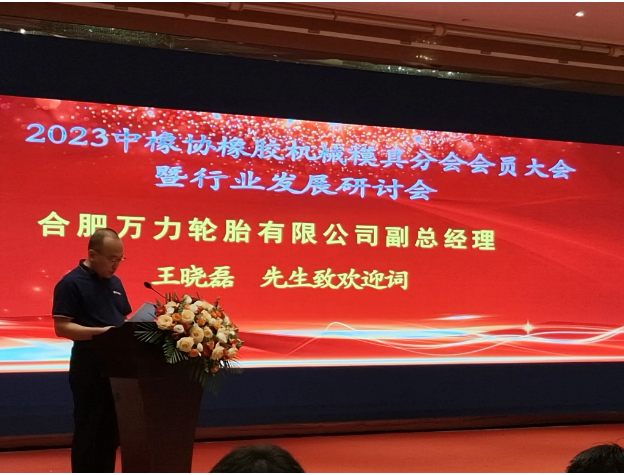 會(huì)議的開(kāi)場(chǎng)由東道主安徽大道模具總經(jīng)理王金治和合肥萬(wàn)力輪胎副總經(jīng)理王曉磊共同致歡迎詞。他們熱情地歡迎了與會(huì)嘉賓，并期待著在本次研討會(huì)上分享和交流行業(yè)的最新動(dòng)態(tài)和發(fā)展。