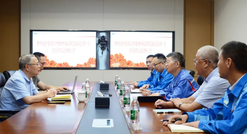 中化國(guó)際高性能材料事業(yè)部顧志強(qiáng)副總經(jīng)理率領(lǐng)代表團(tuán)蒞臨中昊黑元化工研究設(shè)計(jì)院有限公司(簡(jiǎn)稱(chēng)炭黑院)，就新能源硅碳負(fù)極材料技術(shù)合作進(jìn)行了深入研討。