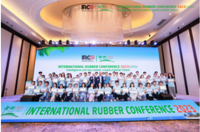 IRC2023同時設(shè)有展覽，共有28家參展企業(yè)，展示了涉及輪胎、天然橡膠、合成橡膠、骨架材料、硫化劑等領(lǐng)域的新技術(shù)和產(chǎn)品。此次展覽還為企業(yè)和高校的博士、碩士研究生提供了就職交流的機會。